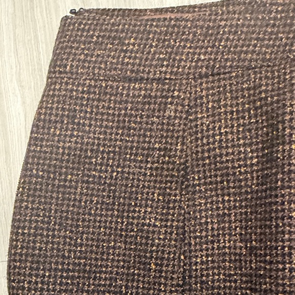 ETRO made in Italy Brown A-Line wool Skirt - Picture 3 of 3